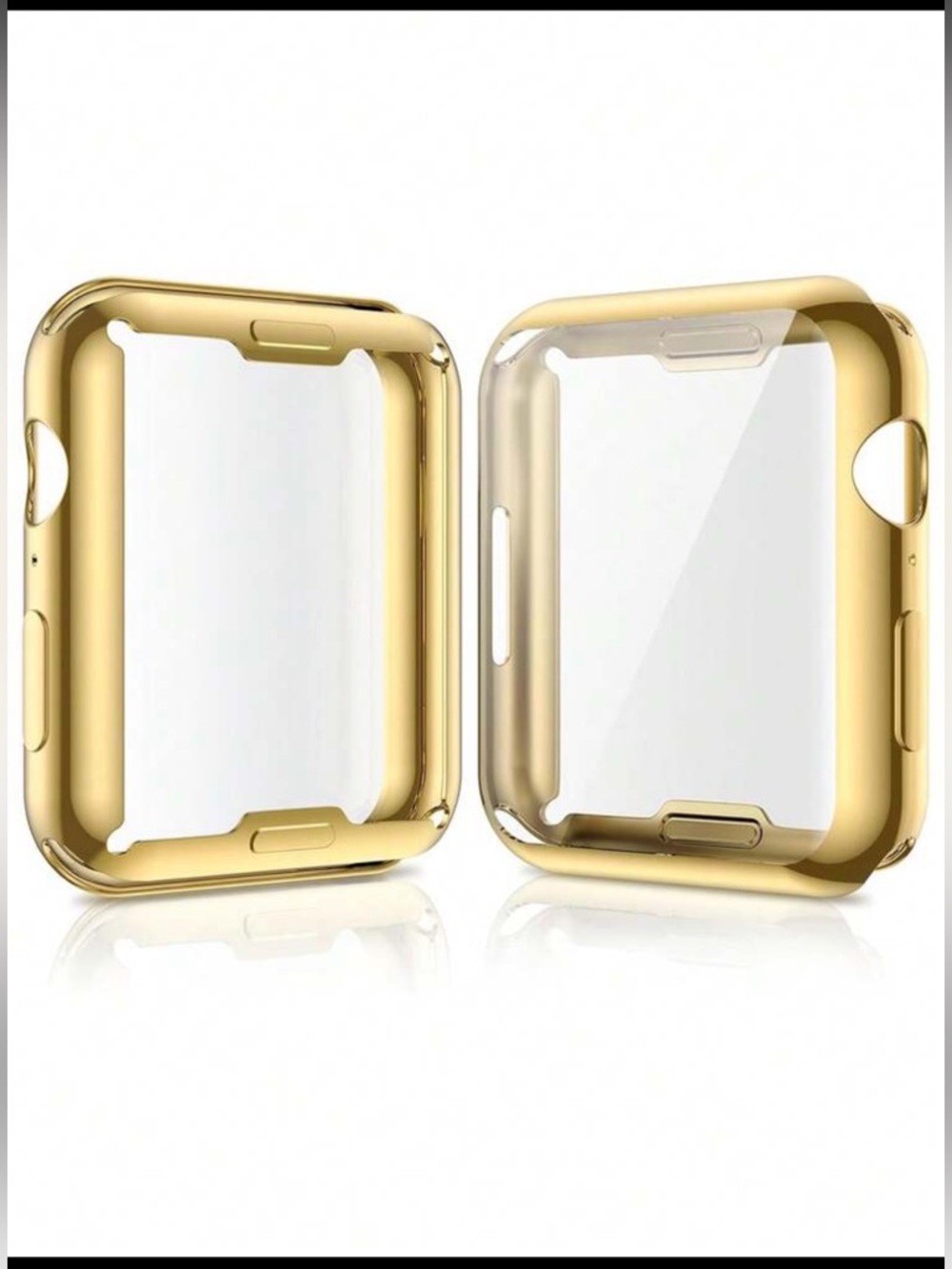 Gold Protective Case Cover for Smartwatch